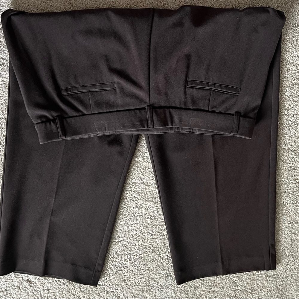 Briggs New York cropped pant. Chocolate Brown Size 12 - Picture 3 of 3